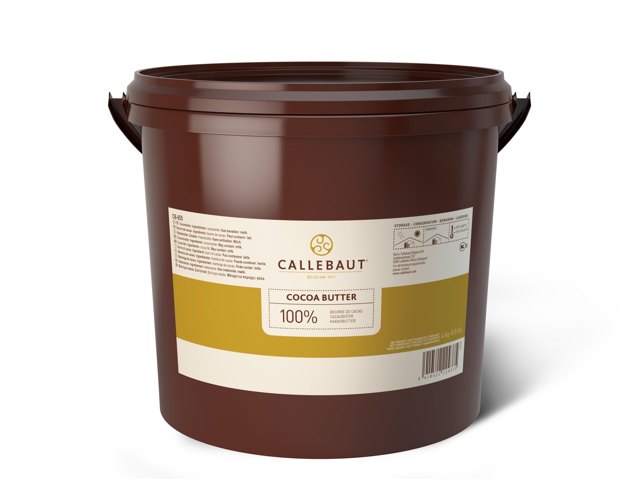 COCOA BUTTER IN CALLETS™ 3KG - Bidfood